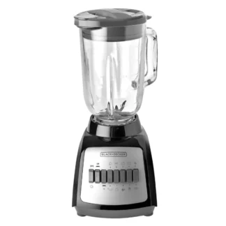 Licuadora Black+Decker 10 Velocidades Jarra de Vidrio 1.25L BLBD210GB