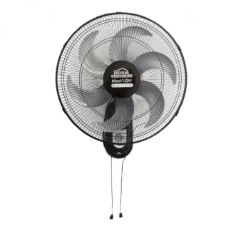 Ventilador de Pared Home Elements 18" Maxi Flow Negro Malla Metálica