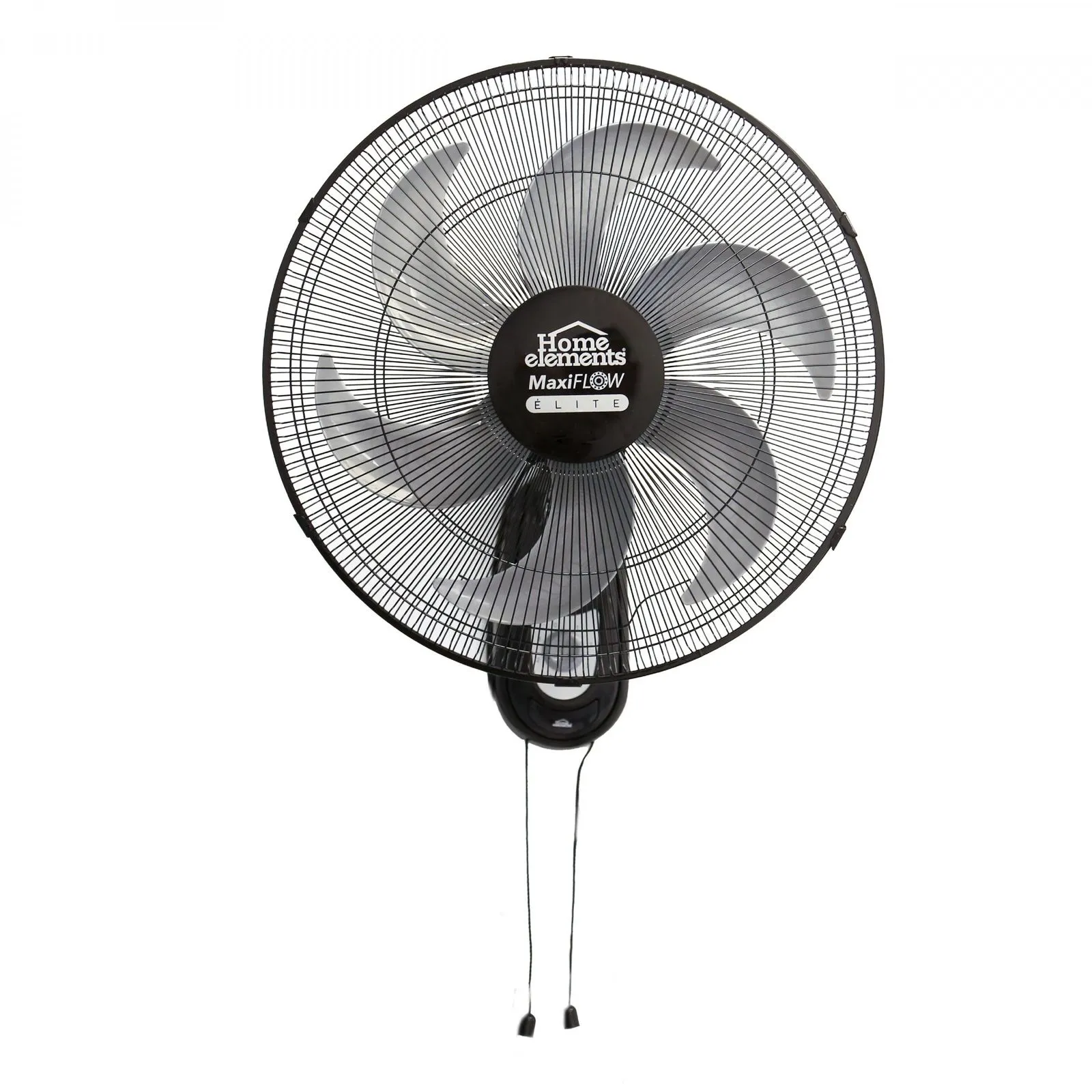 Ventilador de Pared Home Elements 18" Maxi Flow Negro Malla Metálica