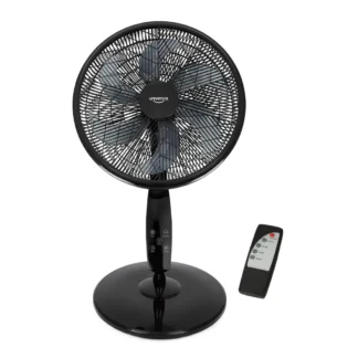 Ventilador Universal 3 en 1 + Control Remoto Fresh Ultra Negro 18" 90W L75680