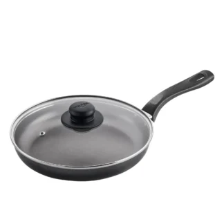 Sartén Universal 24cm Antiadherente Tapa Vidrio Aliada