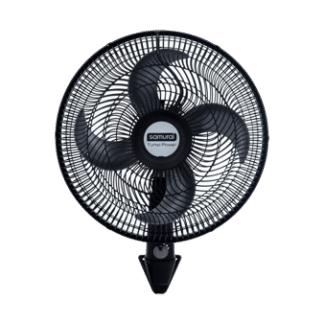 Ventilador Samurai Turbo Power Pared Negro