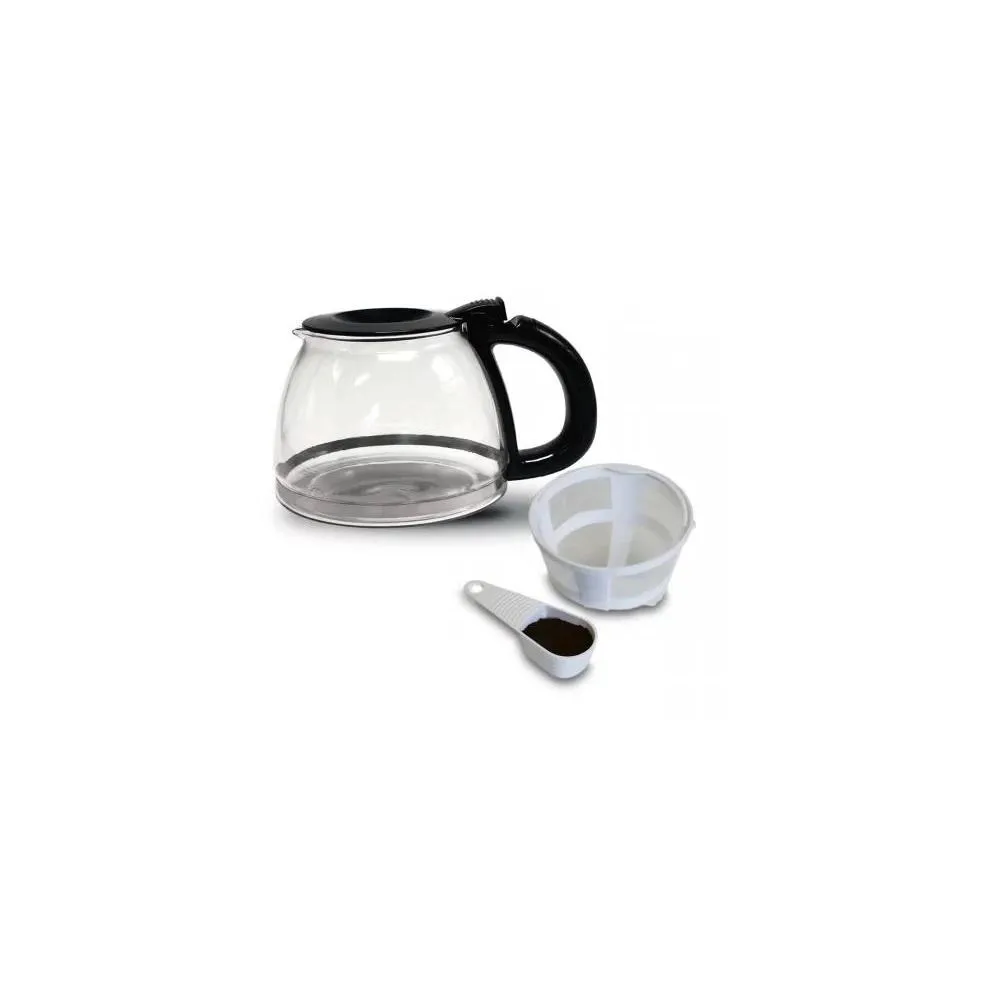 Cafetera Eléctrica Home Elements 12 Tazas Vidrio HE-7031A Negro 120V - Image 3